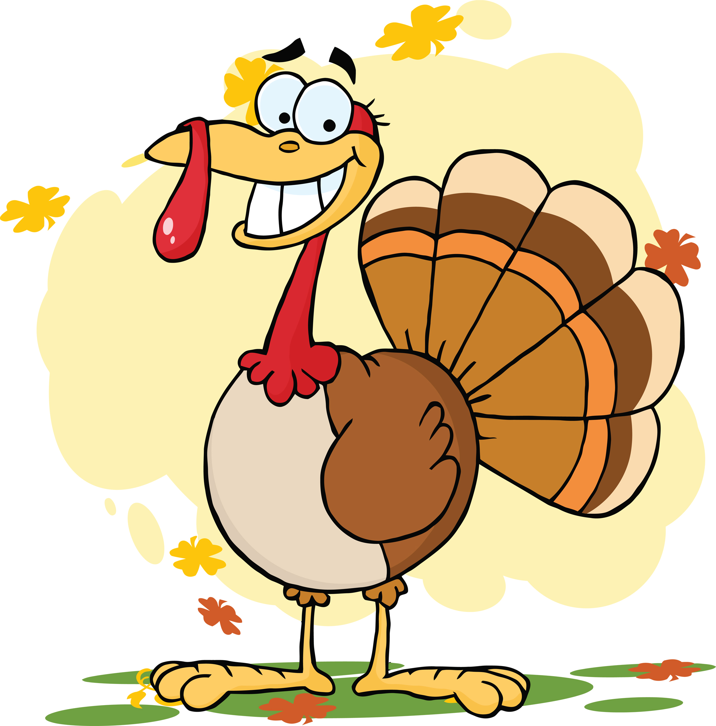 free animated clip art thanksgiving turkey - photo #34